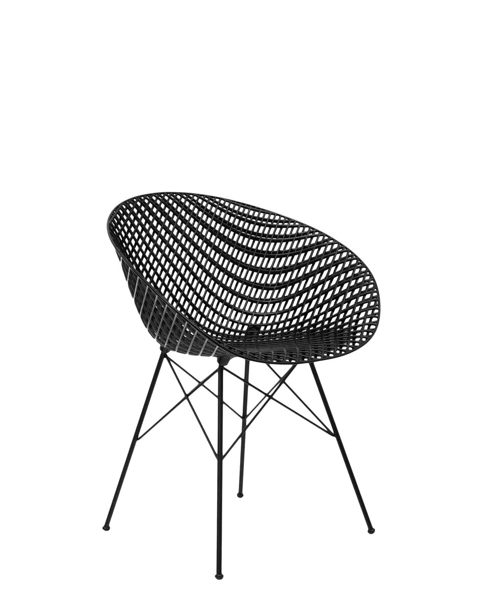 Kartell Smatrik Chair, Negro/Negro