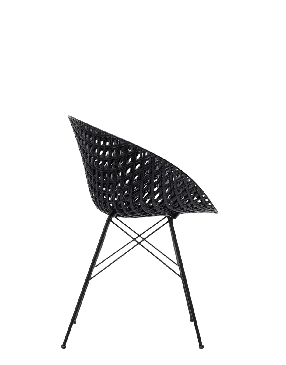 Kartell Smatrik Chair, Negro/Negro