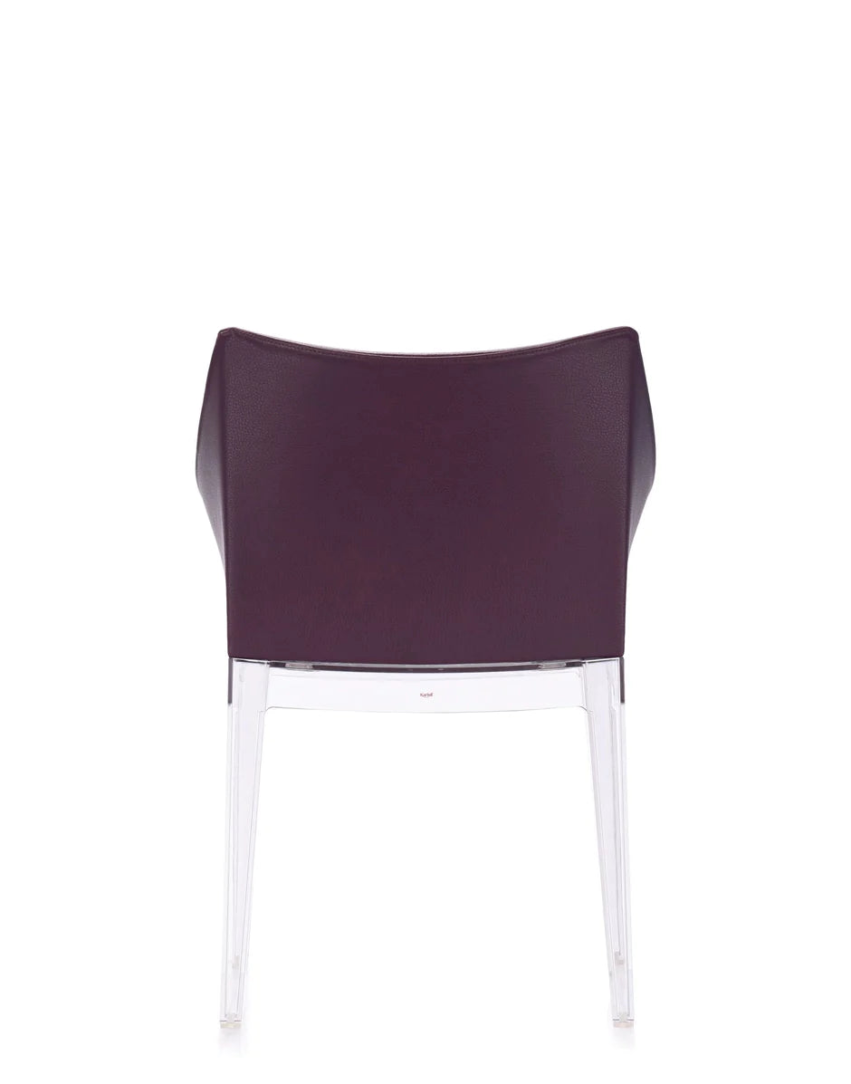 Fauteuil Kartell Madame Ecopelle, Crystal / Bordeaux