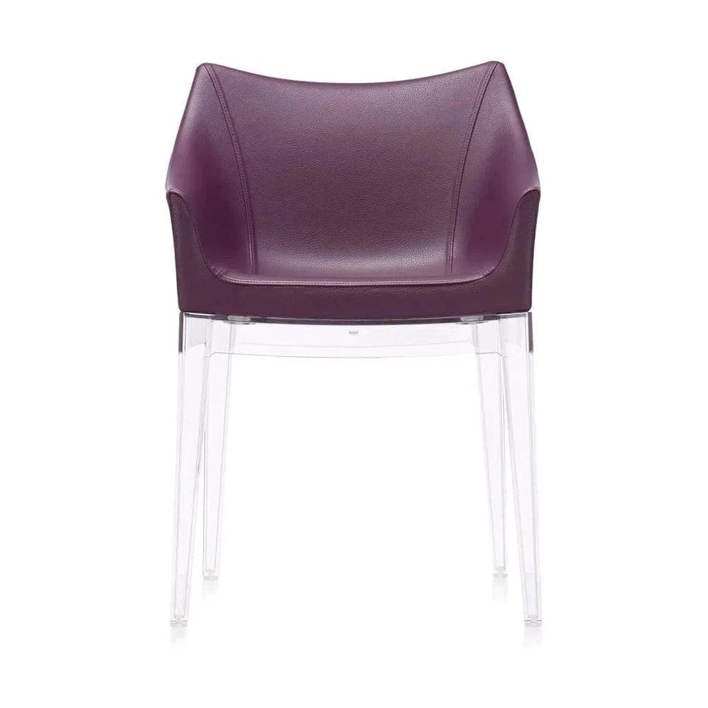 Fauteuil Kartell Madame Ecopelle, Crystal / Bordeaux