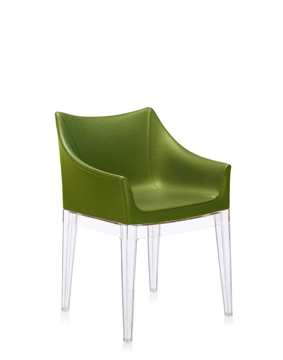 Kartell Madame Ecopelle Sillón, Cristal/Verde