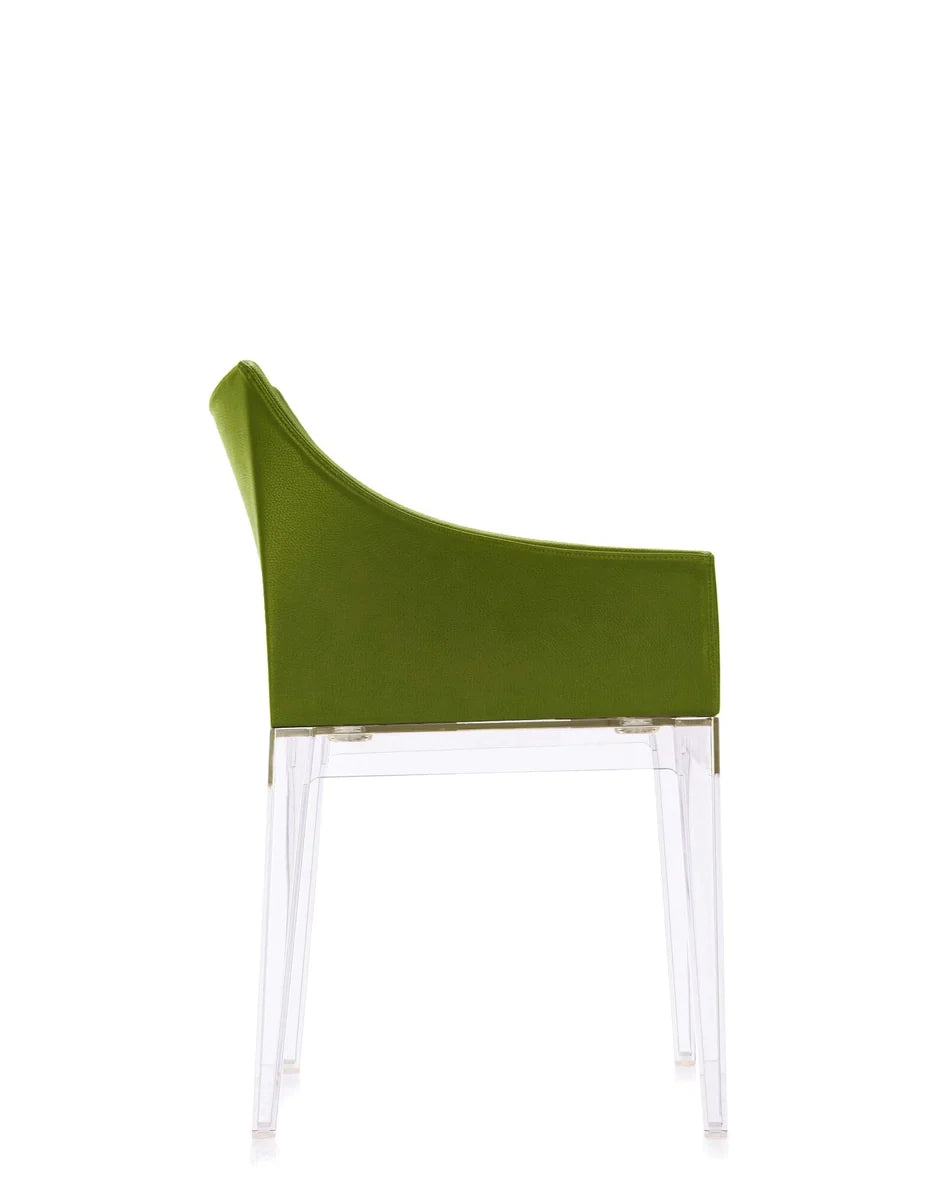 Fauteuil Kartell Madame Ecopelle, cristal / vert