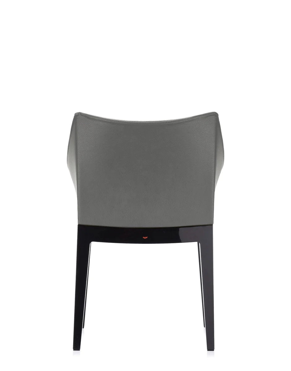 Kartell Madame Ecopelle Sessel, schwarz/grau