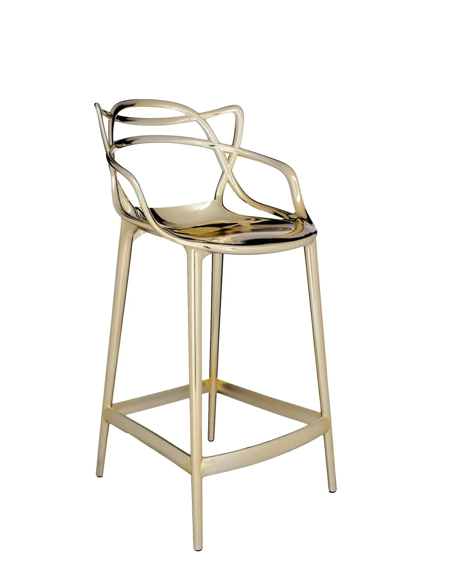 Kartell Masters afføring 65 cm, guld