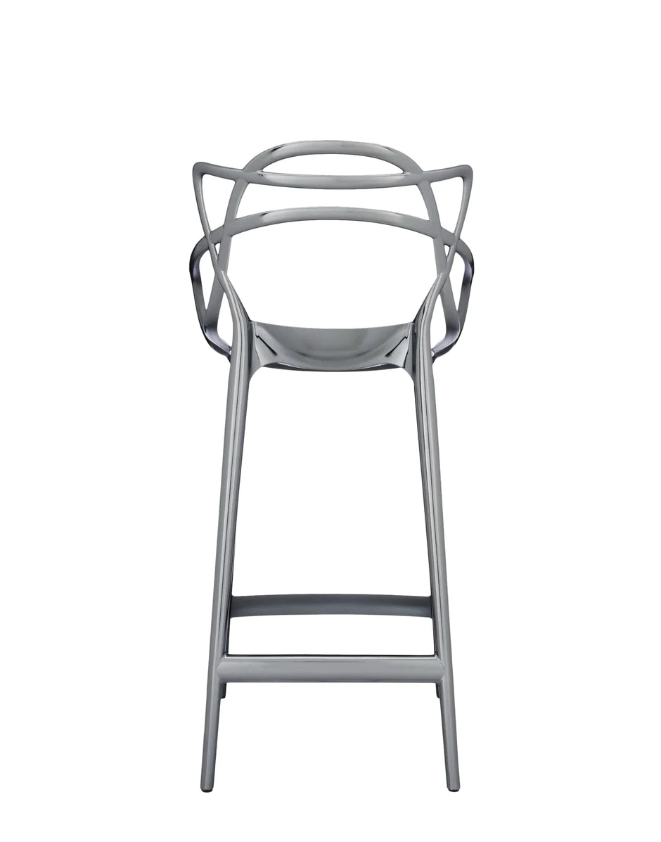 Tabouret Kartell Masters 65 cm, titane