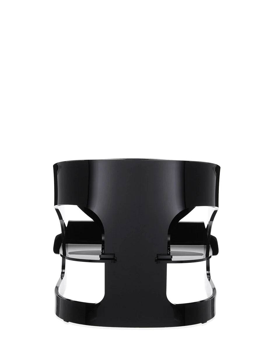 Kartell Joe Colombo Armchair, Black