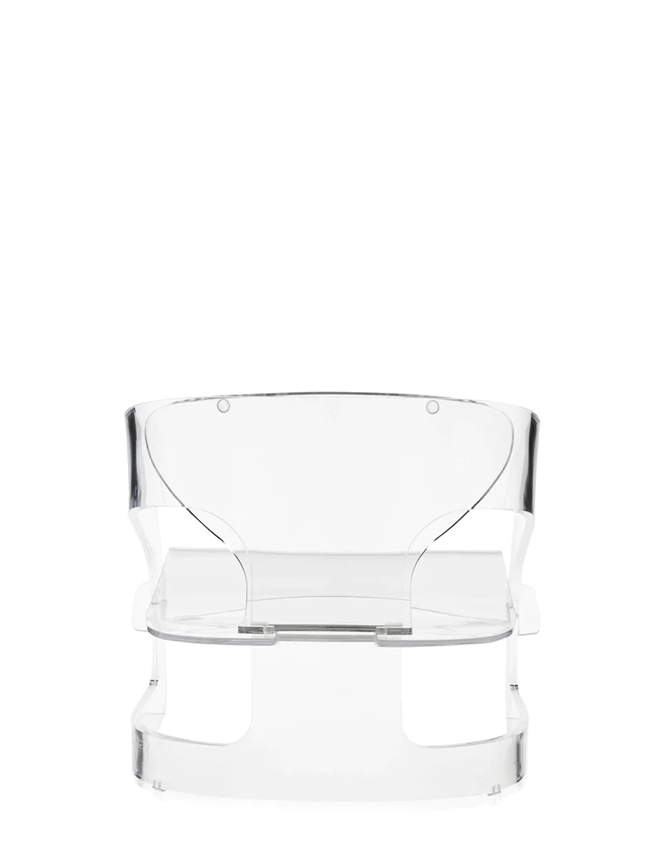 Fauteuil Kartell Joe Colombo, cristal