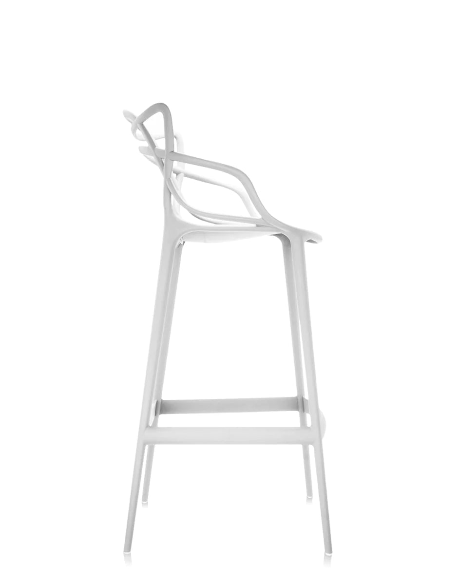 Kartell Masters Stool 75 Cm, White