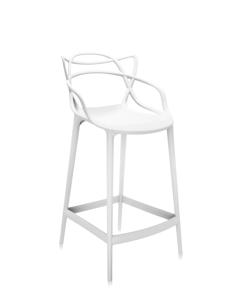 Kartell mestre afføring 65 cm, hvid