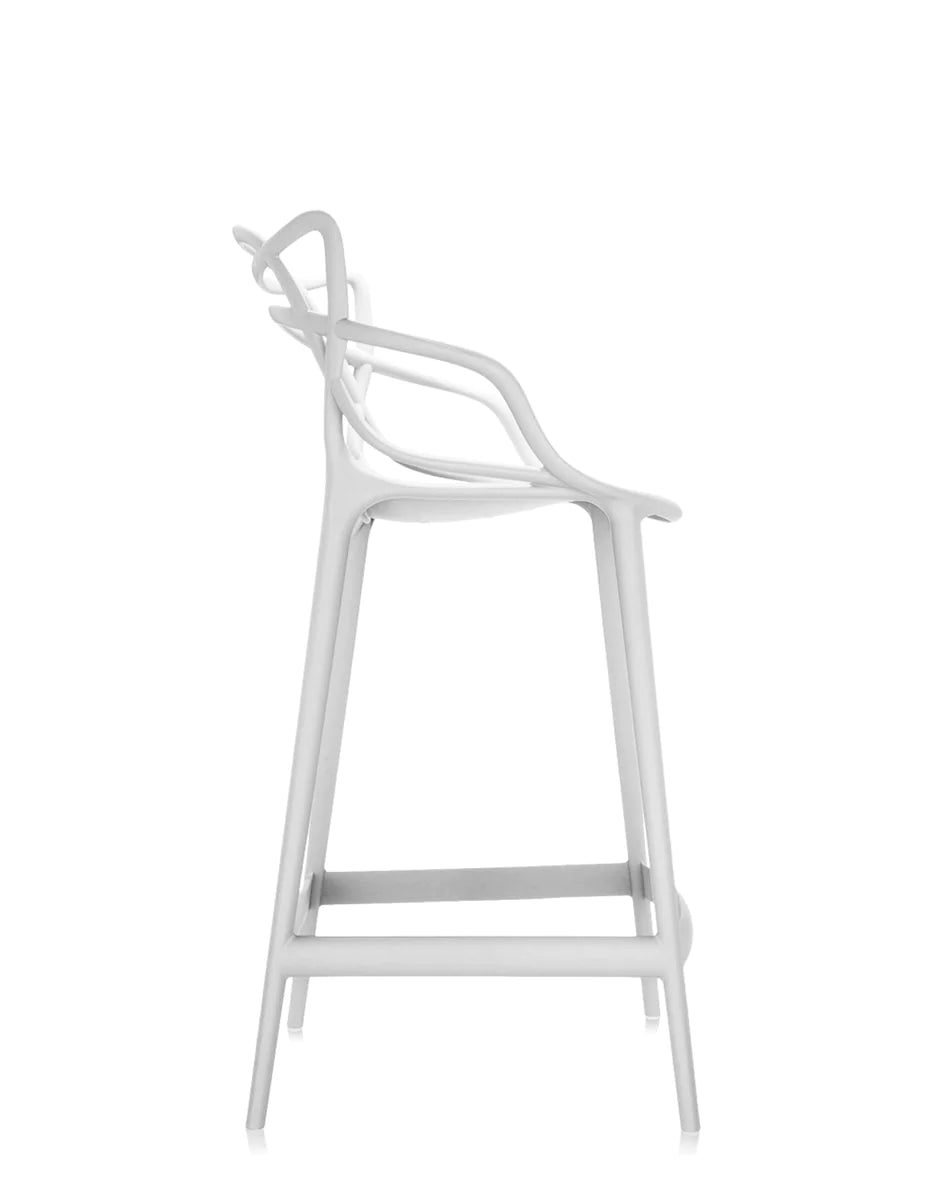 Kartell mestre afføring 65 cm, hvid