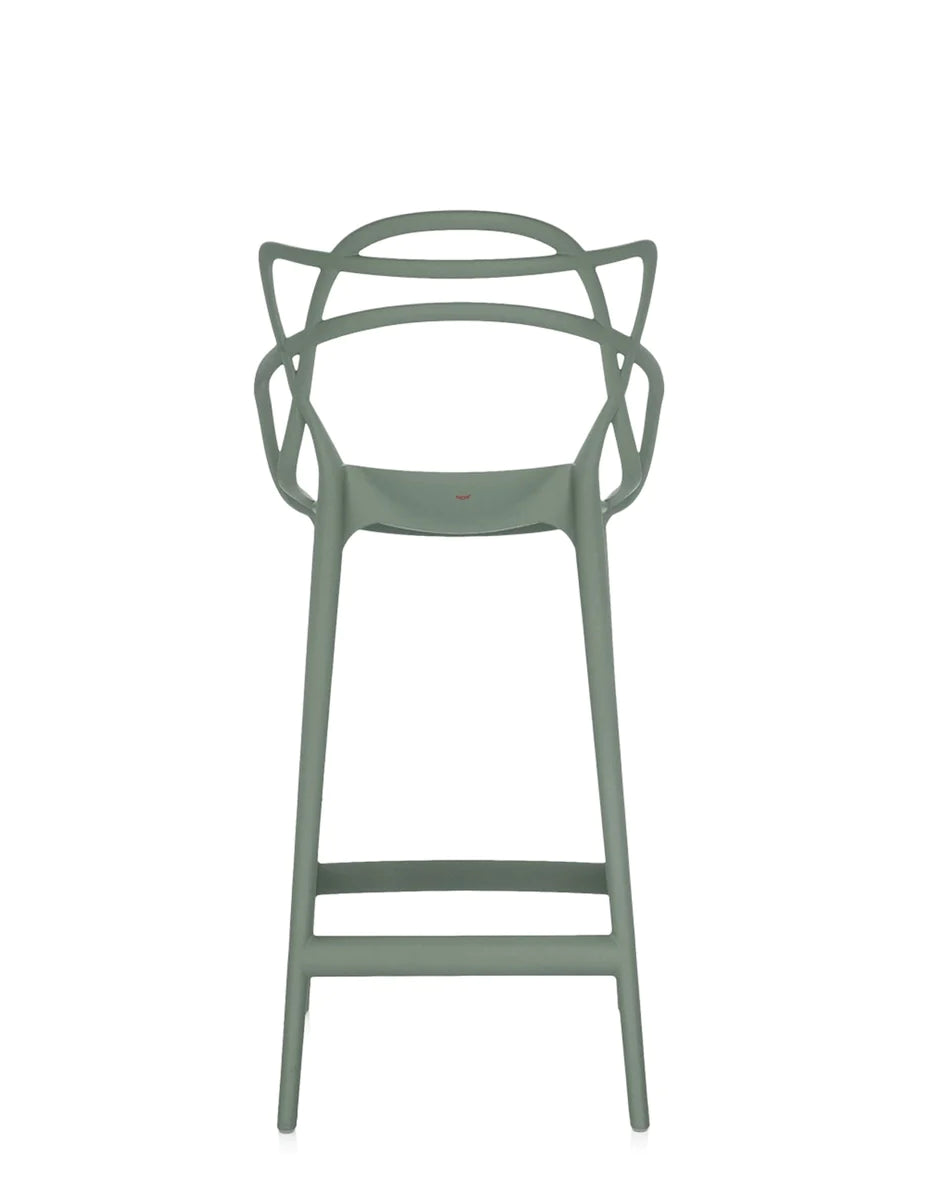 Kartell Masters Stool 65 Cm, Sage Green