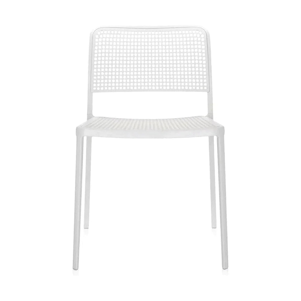 Silla Kartell Audrey, blanco/blanco