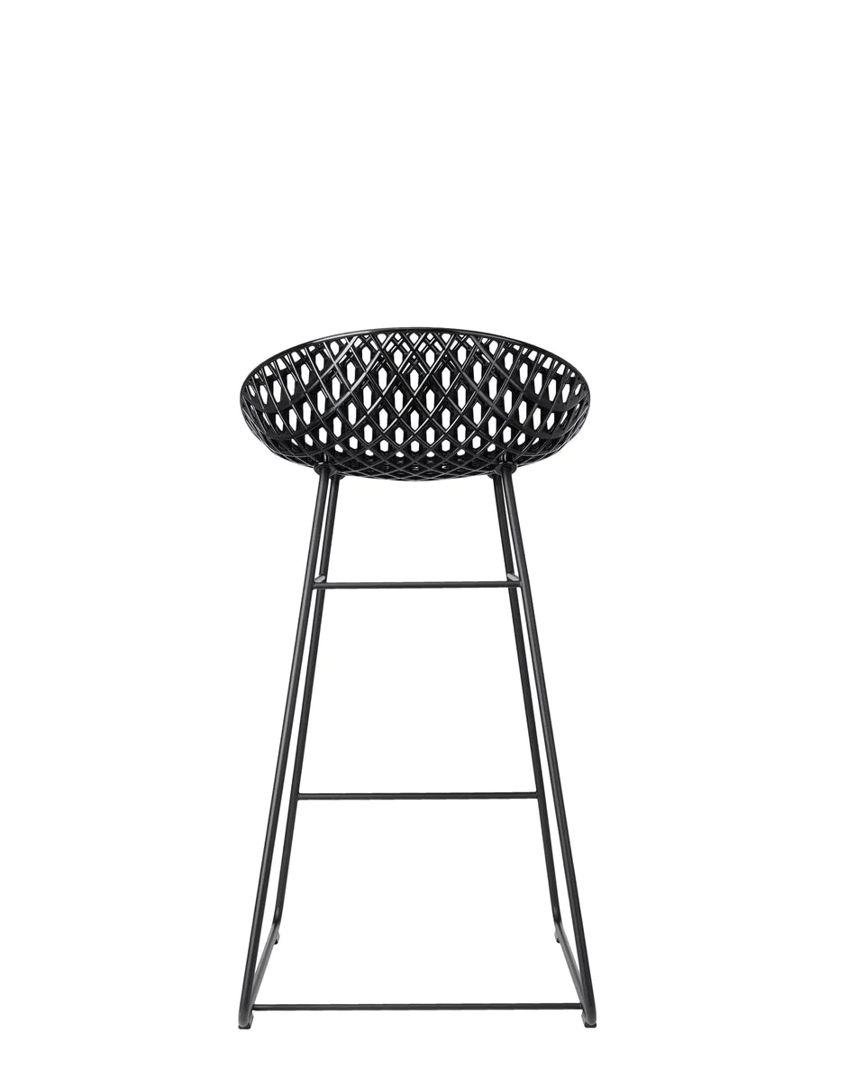 Taburete de kartell smatrik, negro/negro