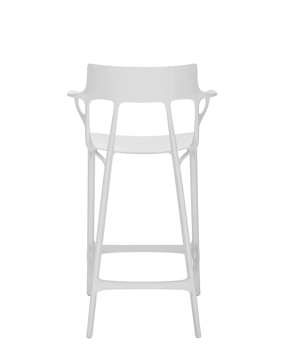 Kartell A.I. Afføring 65 cm, hvid