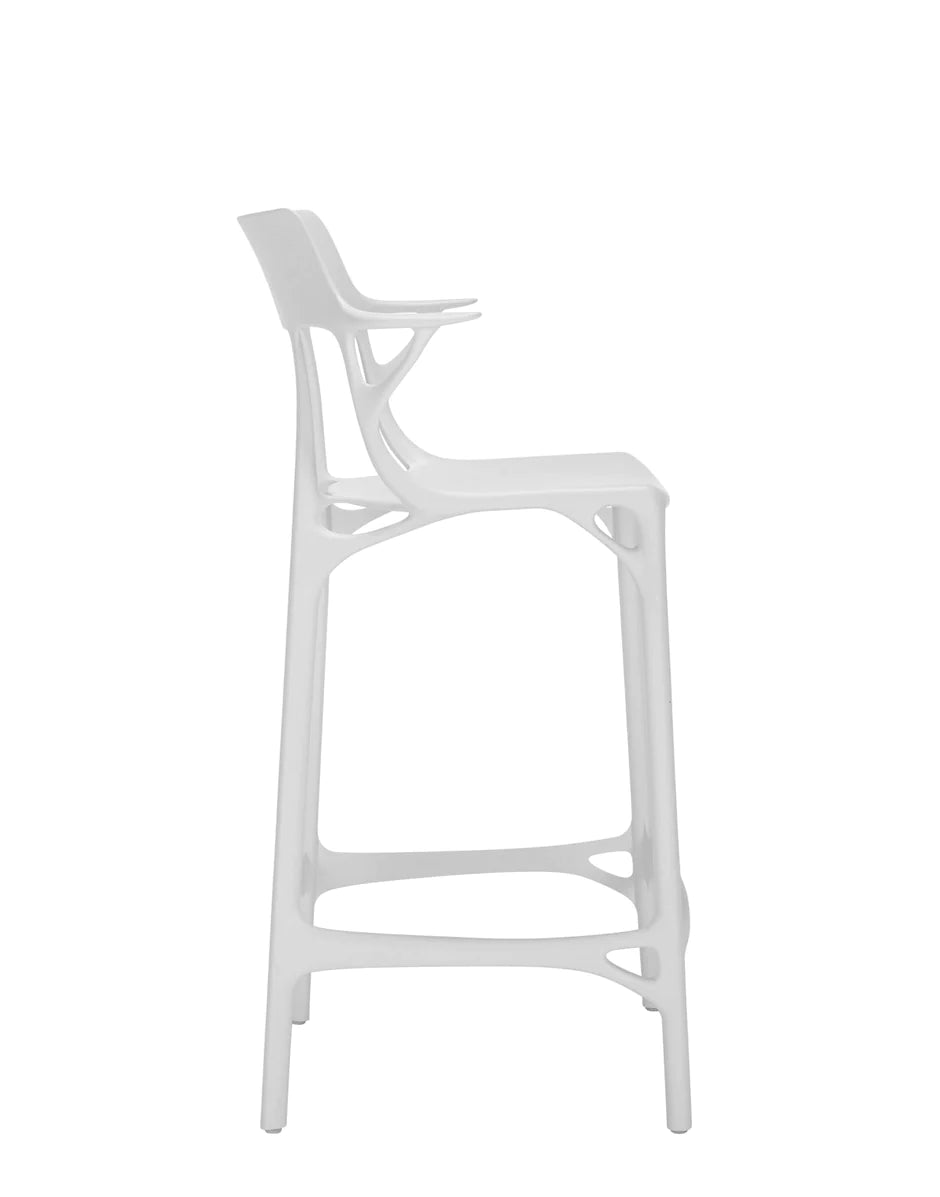 Kartell A.I. Afføring 65 cm, hvid