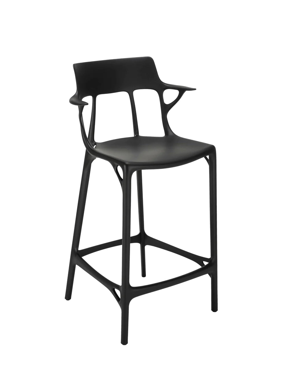 Kartell A.I. Afføring 65 cm, sort