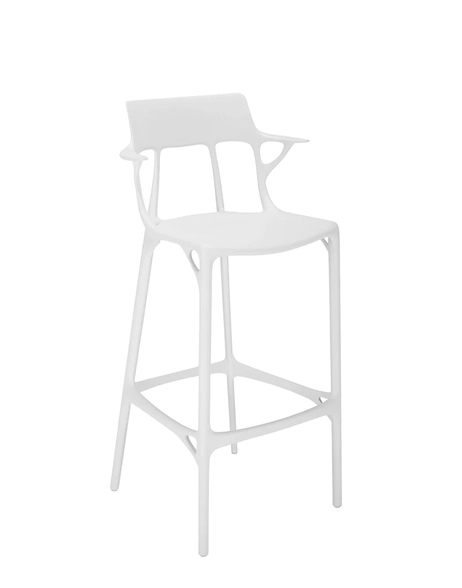 Kartell A.I. Afføring 75 cm, hvid