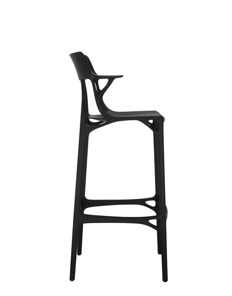 Kartell A.I. Afføring 75 cm, sort