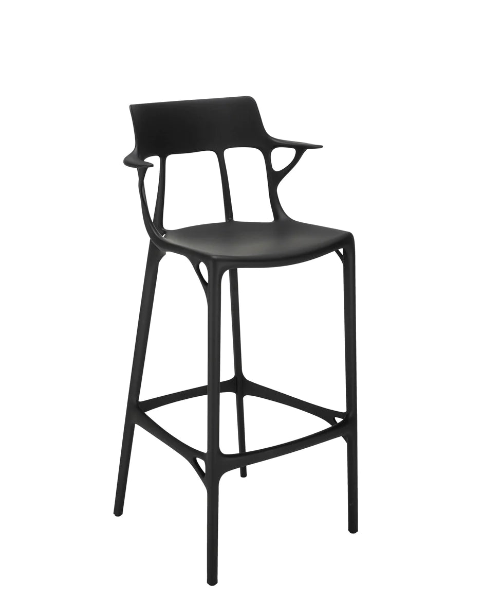 Kartell A.I. Afføring 75 cm, sort