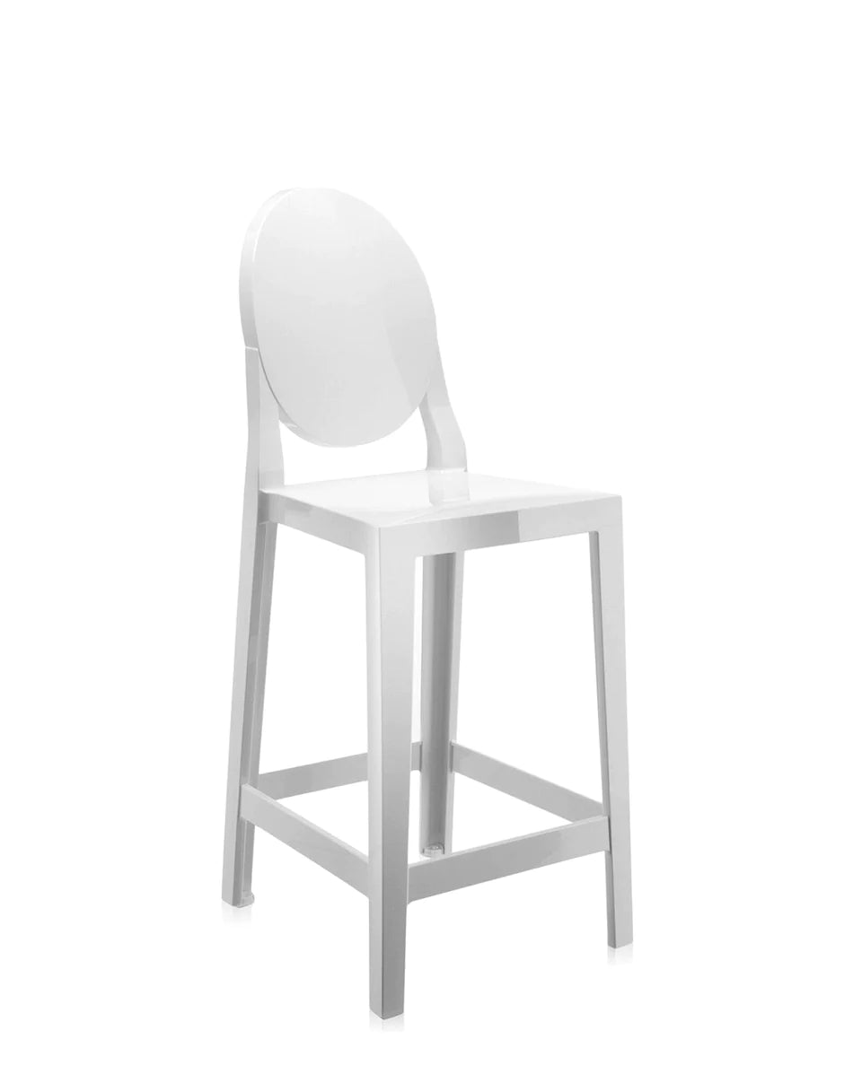 Kartell One More Stool 65 cm, blanco