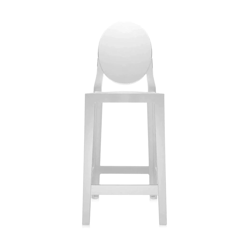 Kartell un tabouret de plus 65 cm, blanc