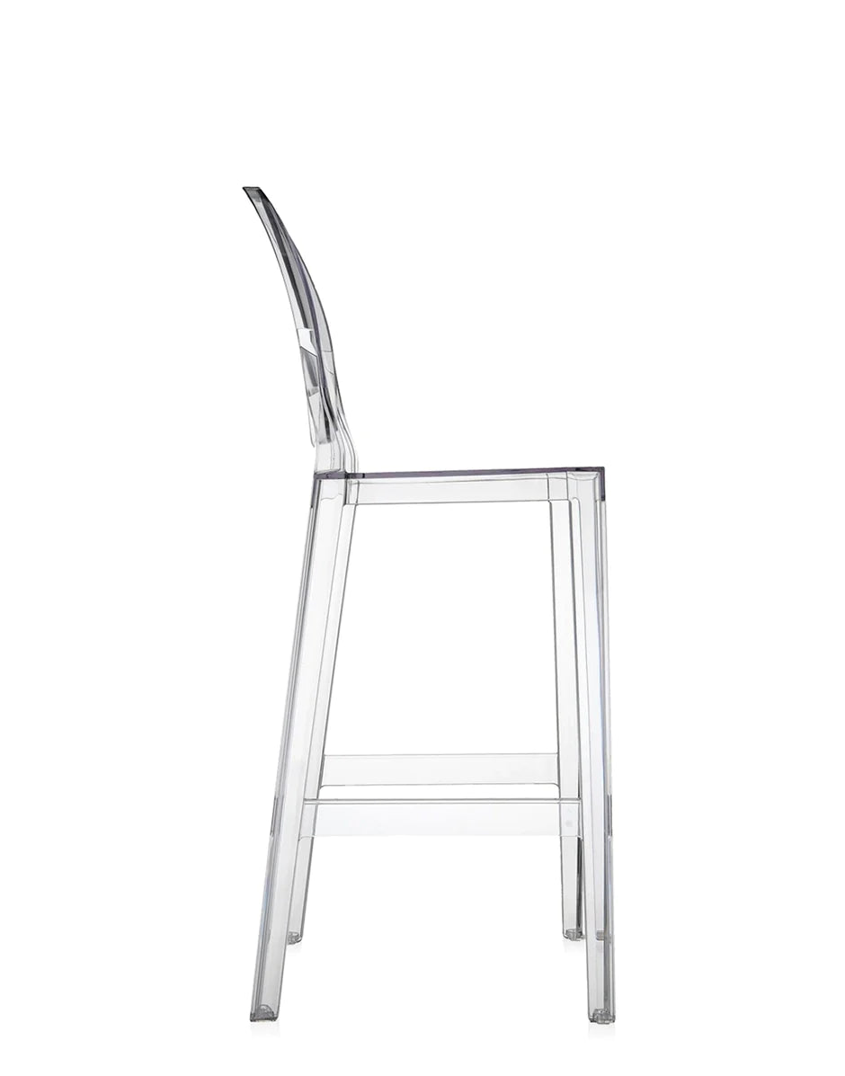 Kartell One More Stool 75 Cm, Crystal