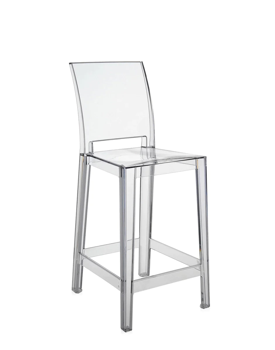 Kartell One More Please Stool 65 Cm, Crystal