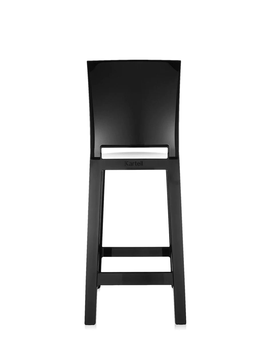 Kartell un de plus s'il vous plaît tabouret 65 cm, noir