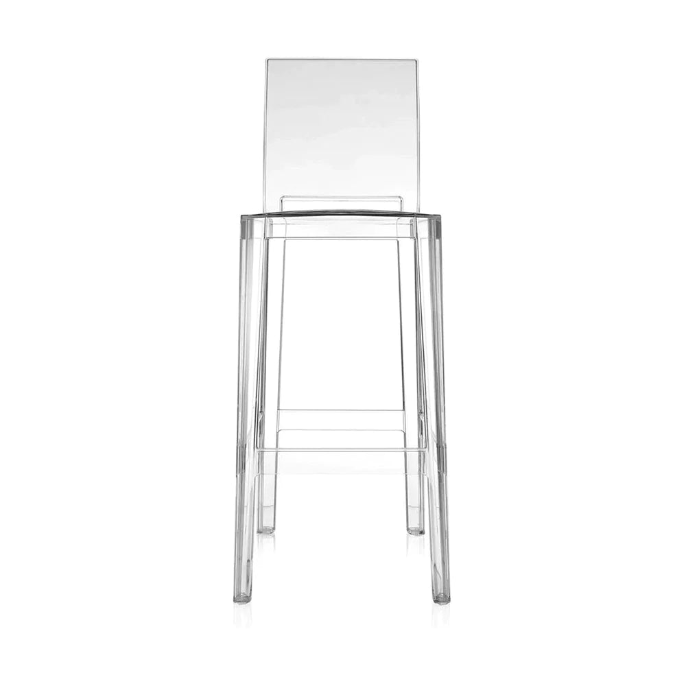 Kartell un de plus s'il vous plaît tabouret 75 cm, cristal