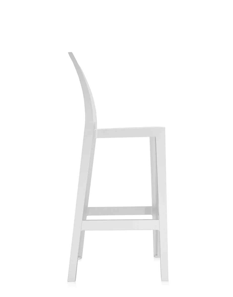 Kartell One More Por favor taburete 75 cm, blanco