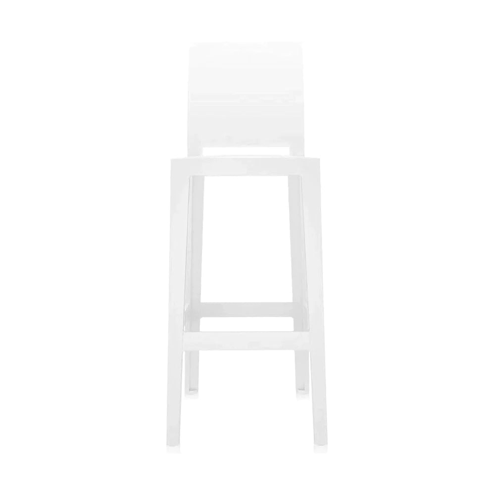 Kartell One More Por favor taburete 75 cm, blanco