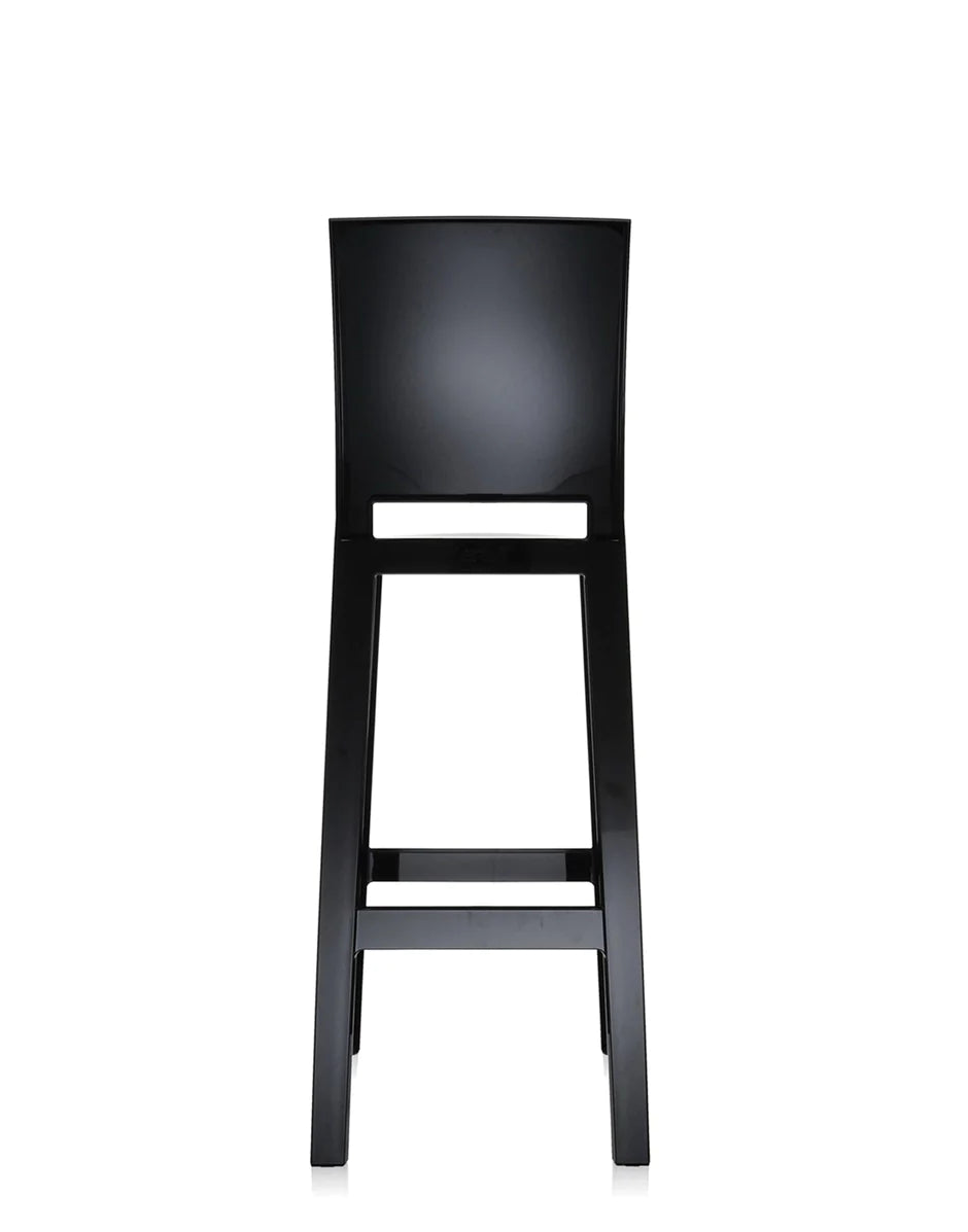 Kartell eins mehr bitte stool 75 cm, schwarz