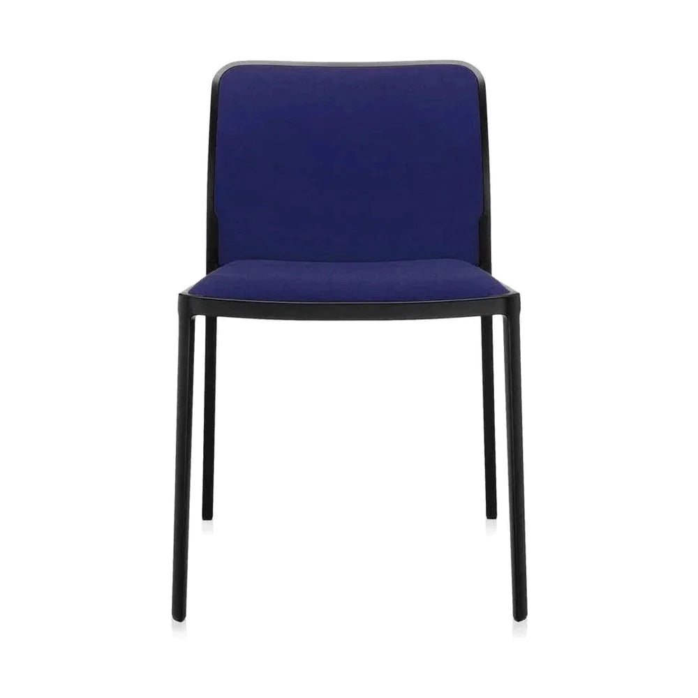 Silla suave de Kartell Audrey, negro/azul