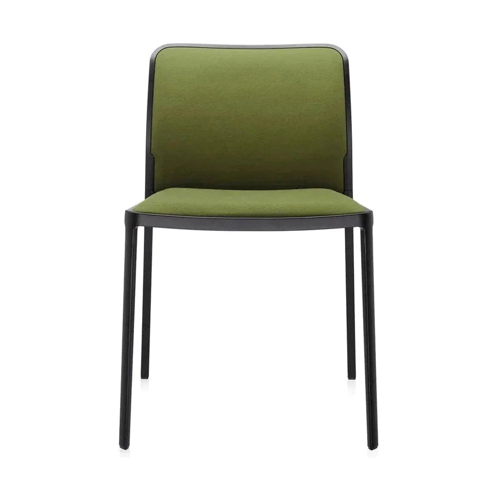 Silla suave de Kartell Audrey, negro/verde