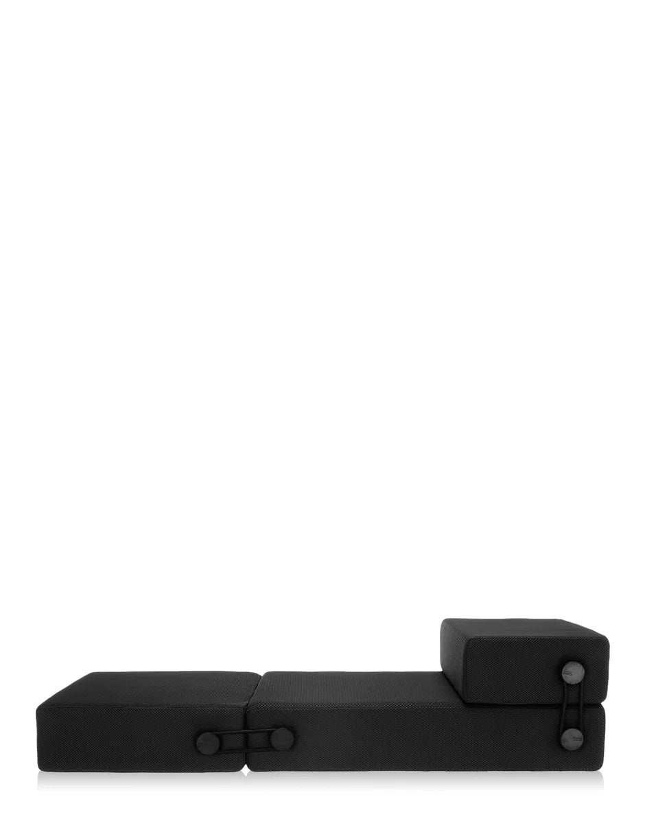 Kartell Trix Sofa, Schiefer