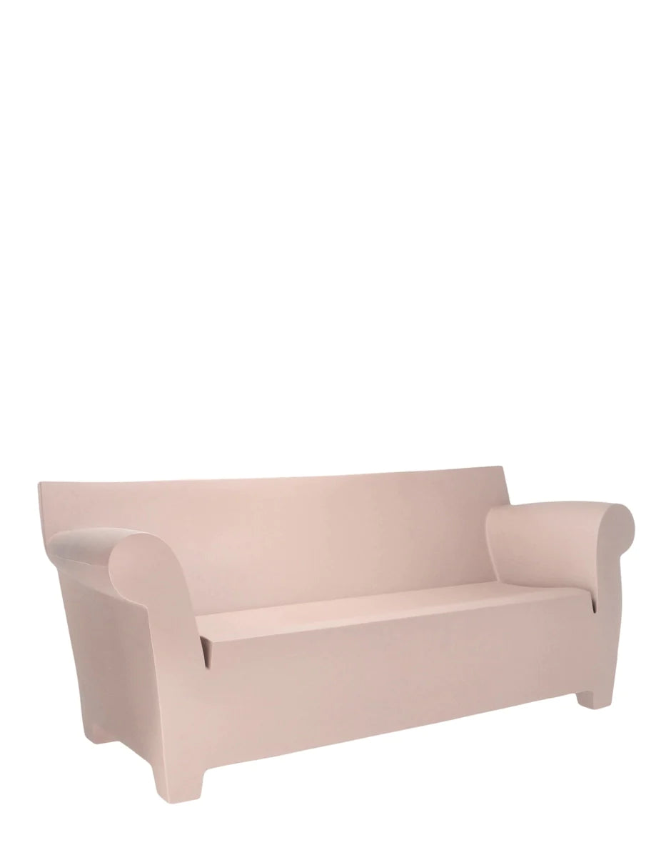 Kartell Bubble Club -Sofa, staubiges Rosa