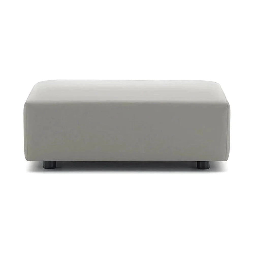 Kartell Plastics Pouf Tech, Grau