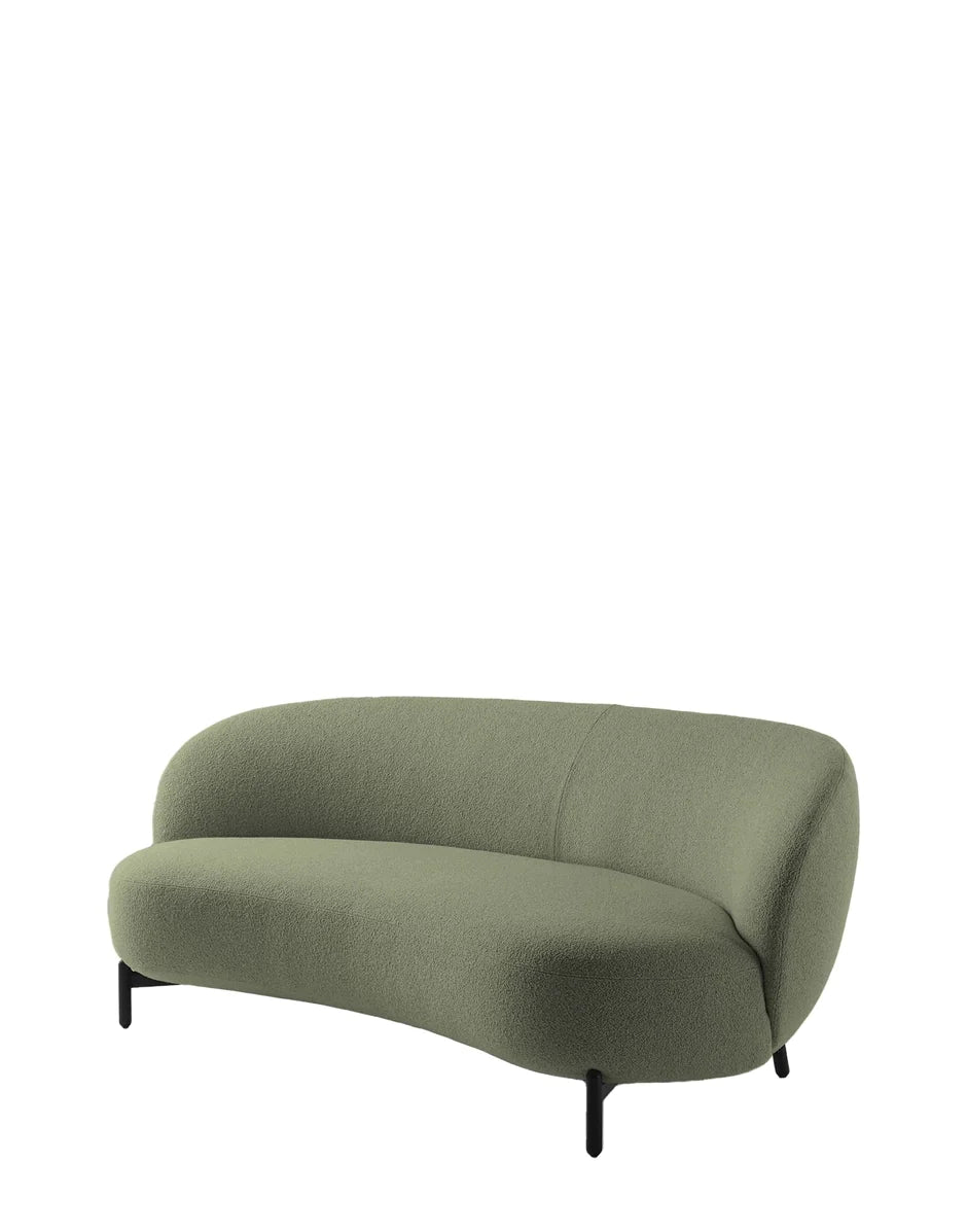 Kartell Lunam Sofa Orsetto, grün