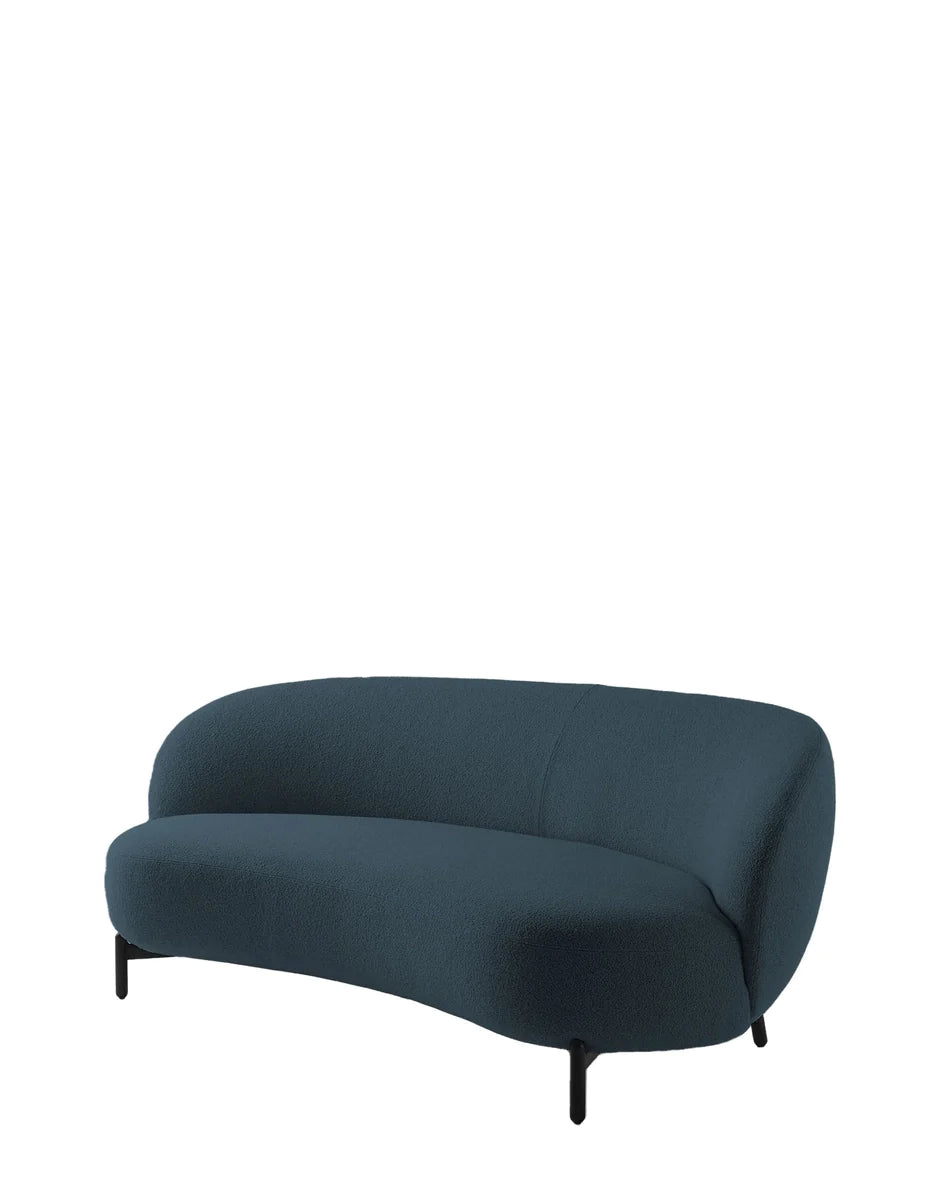 Kartell Lunam Sofa Orsetto, Blue