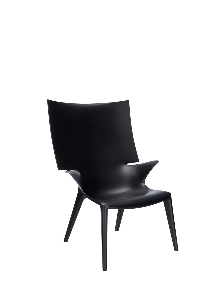 Kartell Onkel Jim Sessel, schwarz