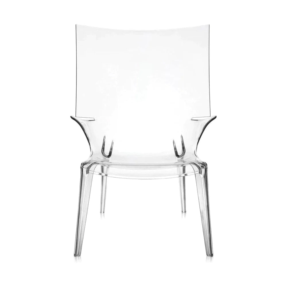 Fauteuil de Kartell oncle Jim, cristal