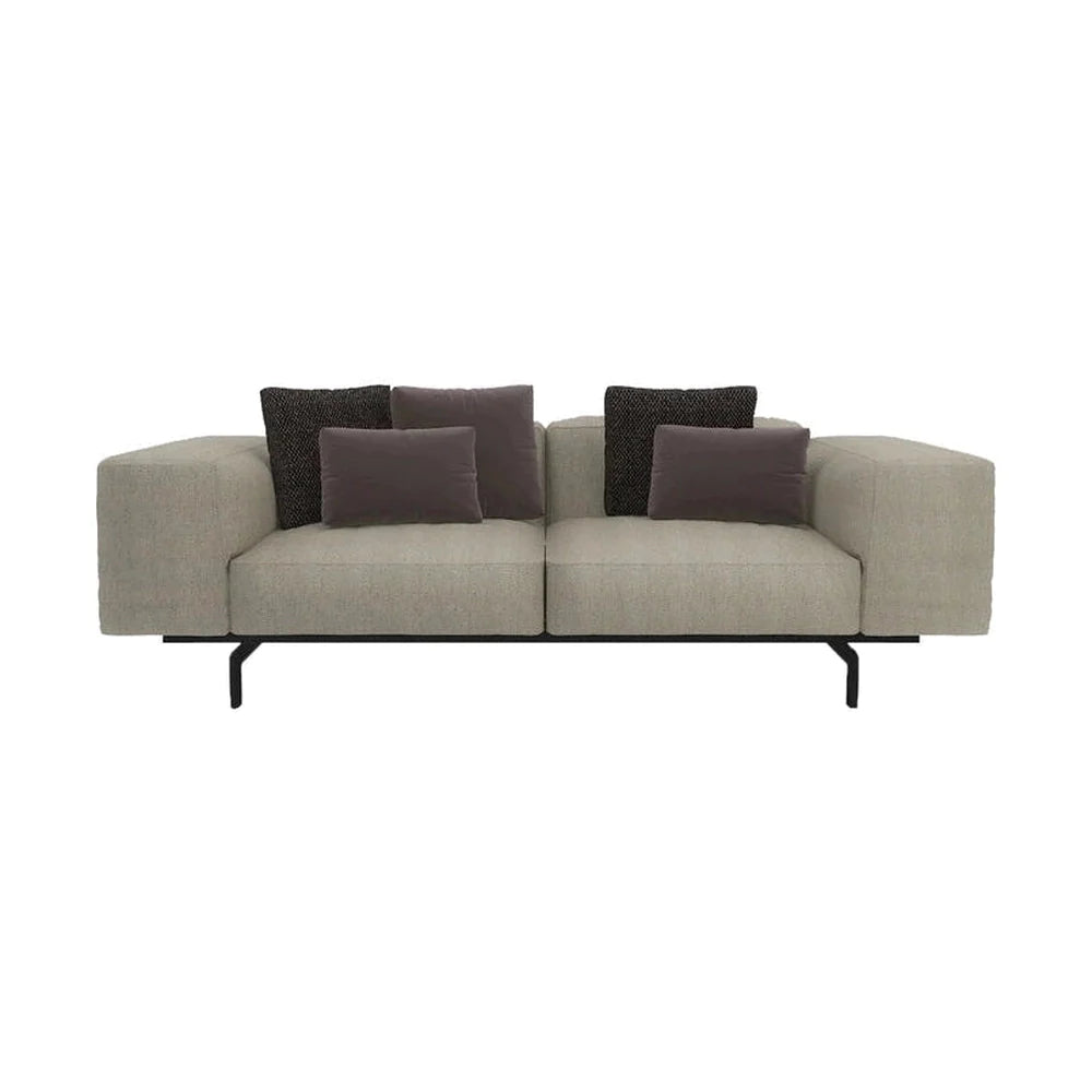 Kartell Largo 2 Seater Sofa Gubbio, Nude