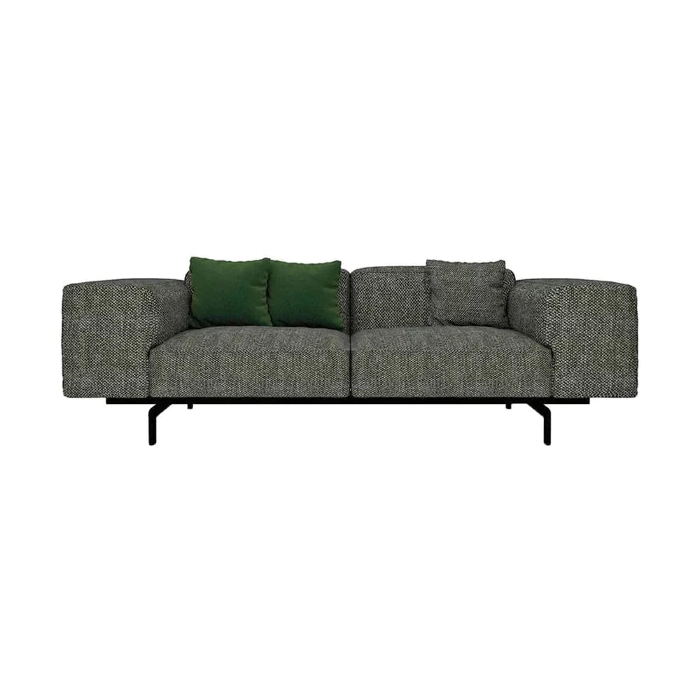 Kartell Largo 2 sæder sofa gubbio, grå