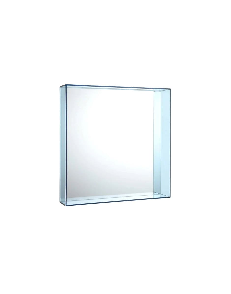 Kartell Only Me Mirror 50x50 Cm, Light Blue