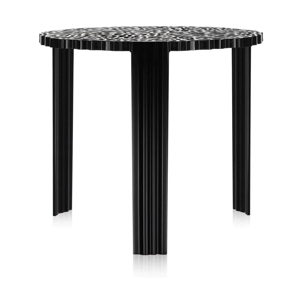 Table Kartell T Table Tabla de 44 cm, negro