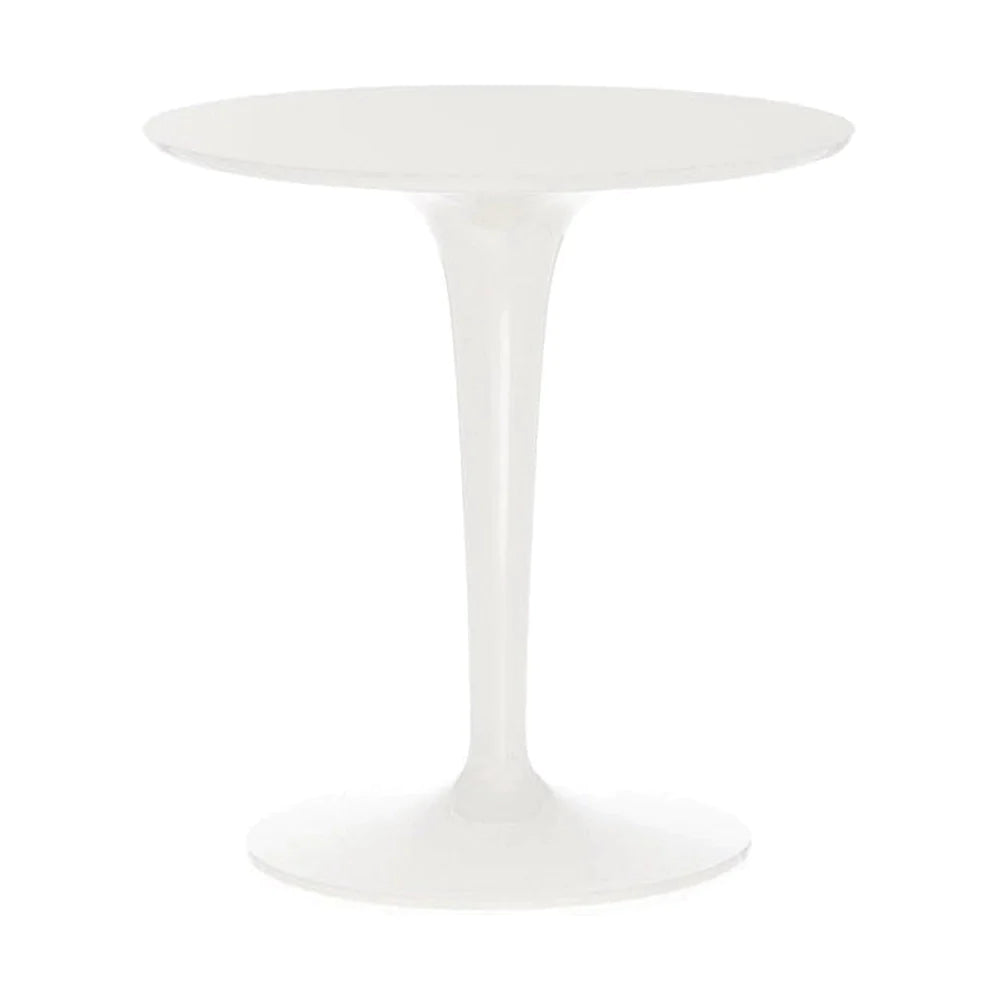 Table d'appoint mono-top kartell, blanc