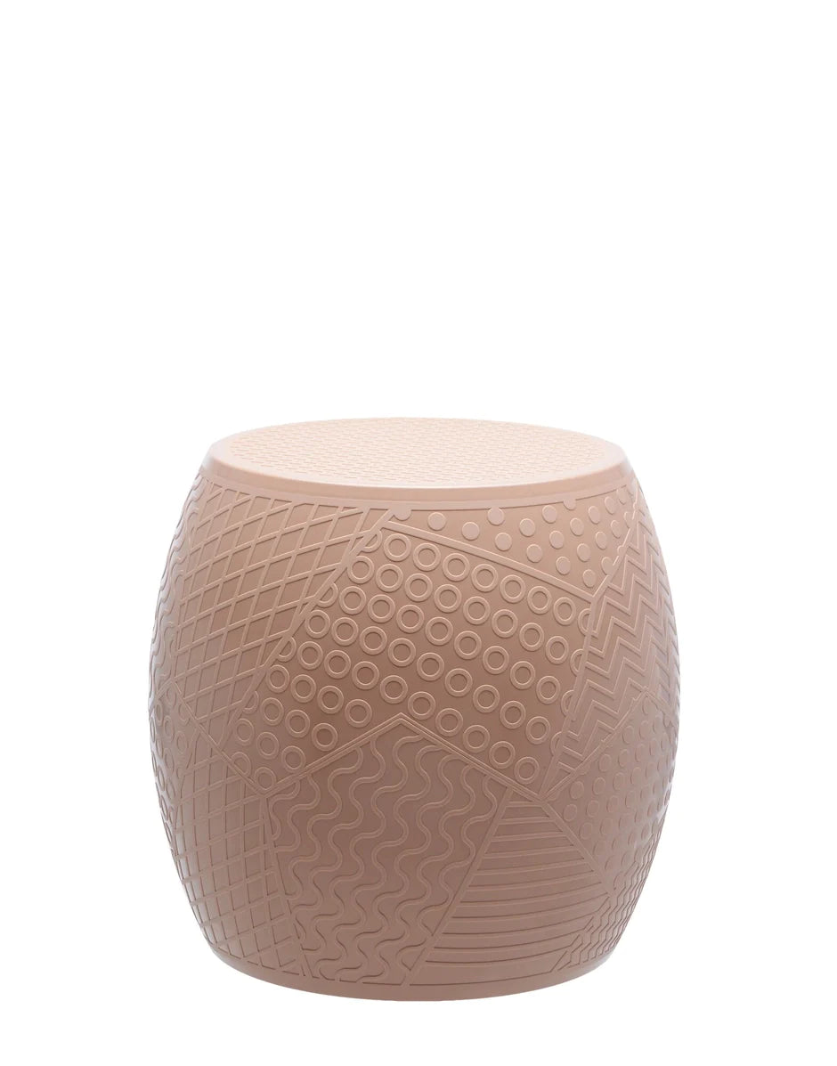 Kartell Roy Side Table, staubiges Rosa