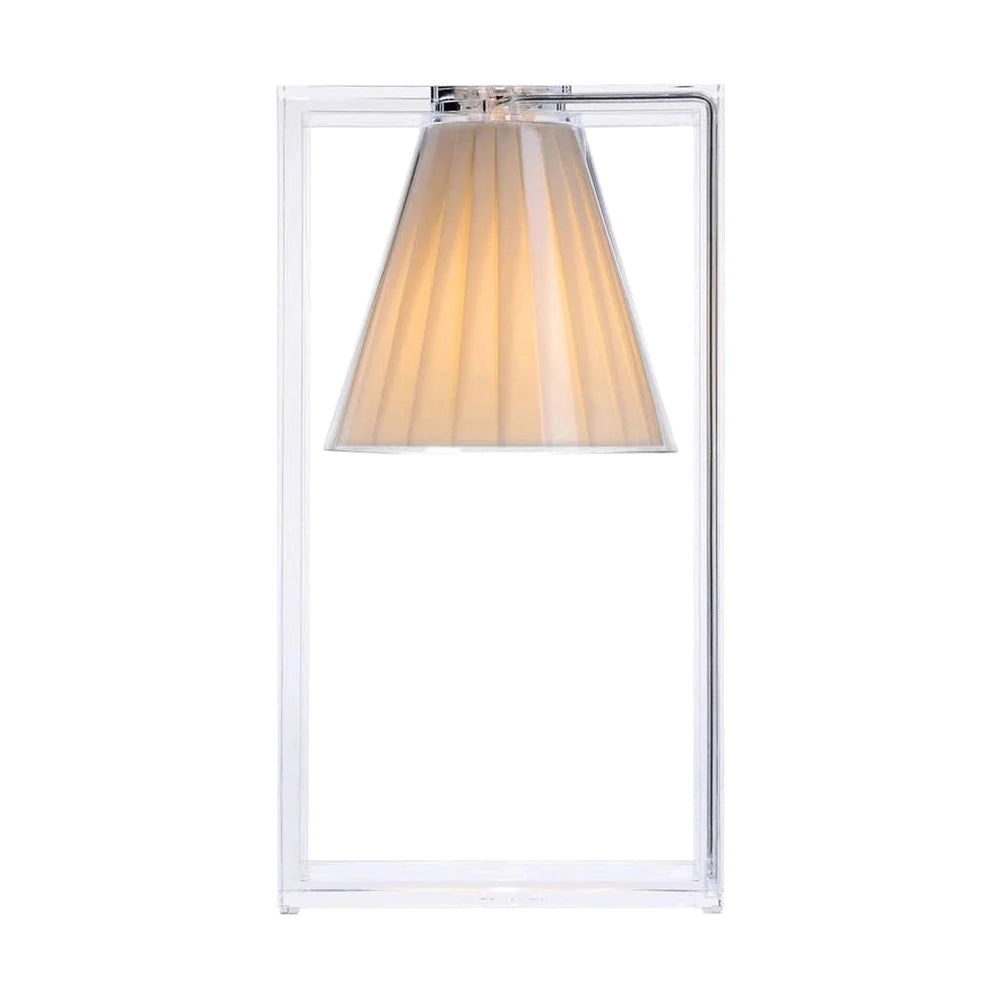 Kartell leichte Lufttischtischlampe, Beige