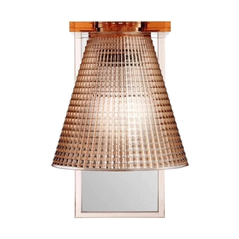 Kartell Light Air Transparent Wall Light, Amber