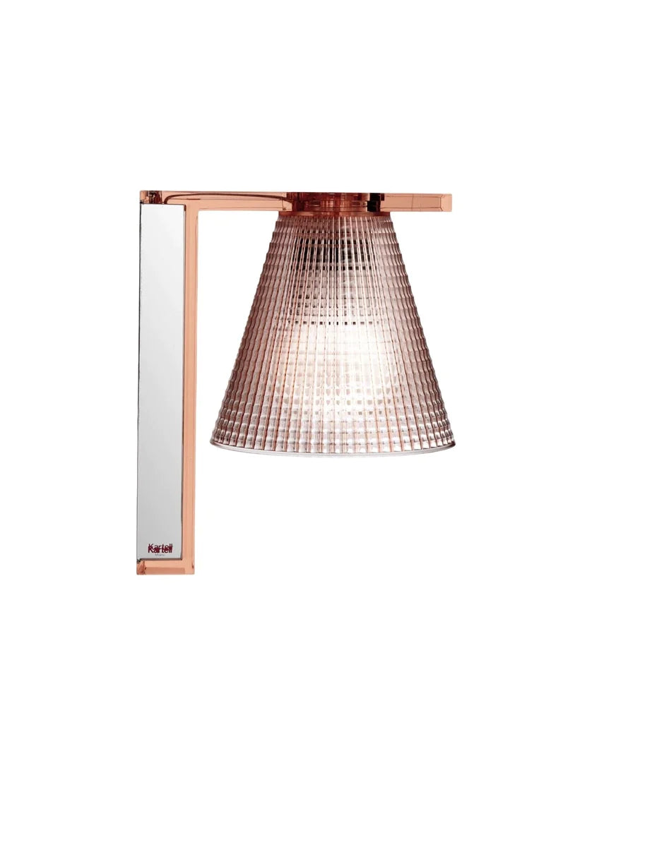 Kartell Licht Luft transparente Wandleuchte, rosa